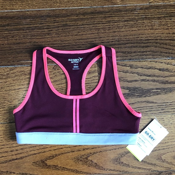 Girls ON Red Sports Bra - Picture 2 of 4
